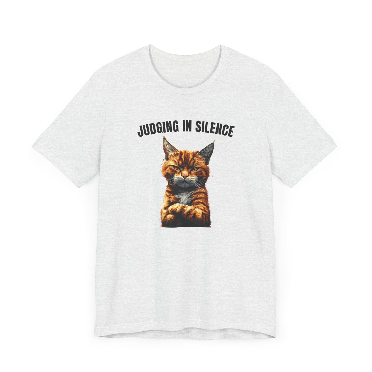 Judging in Silence – Sass Cat T-Shirt