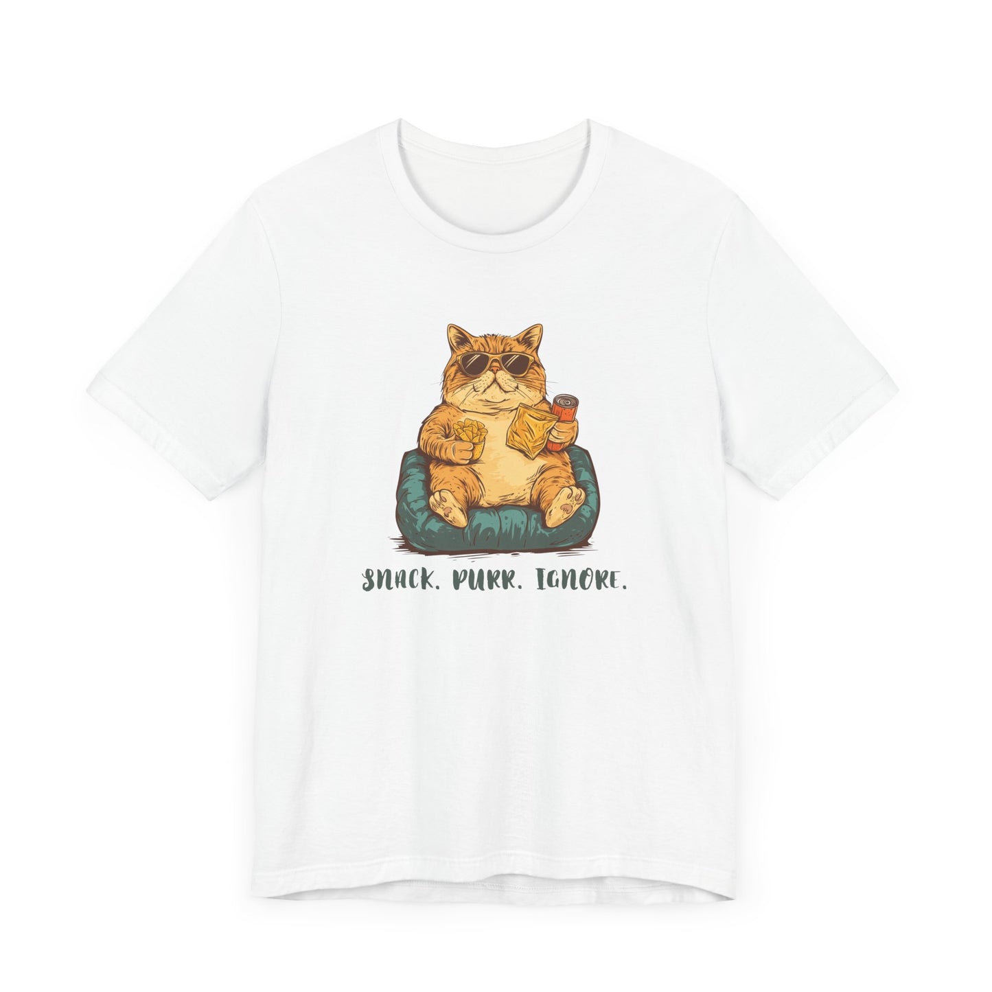Snack. Purr. Ignore. T-Shirt