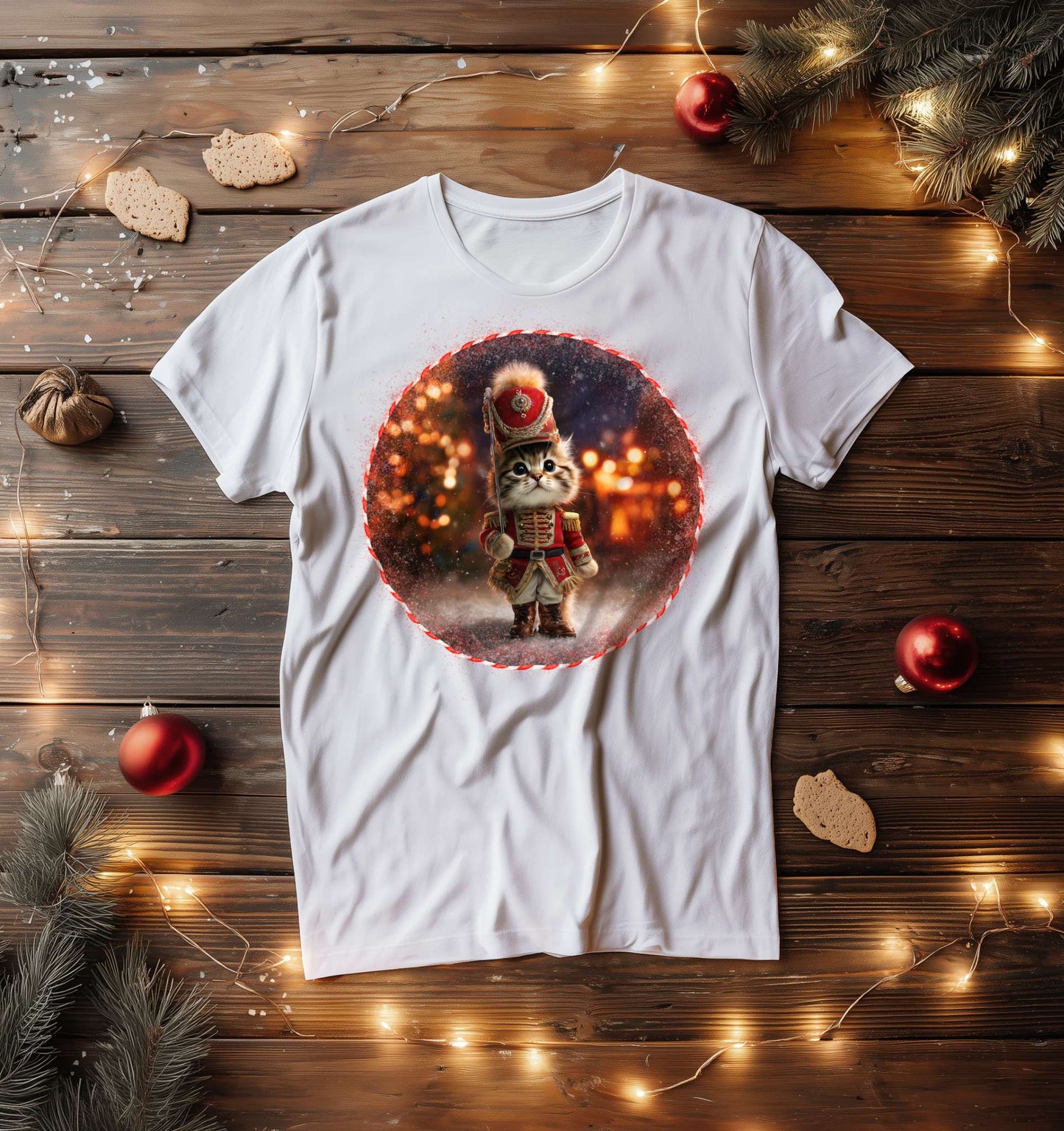 Nutcracker Cat – Christmas Edition T-Shirt